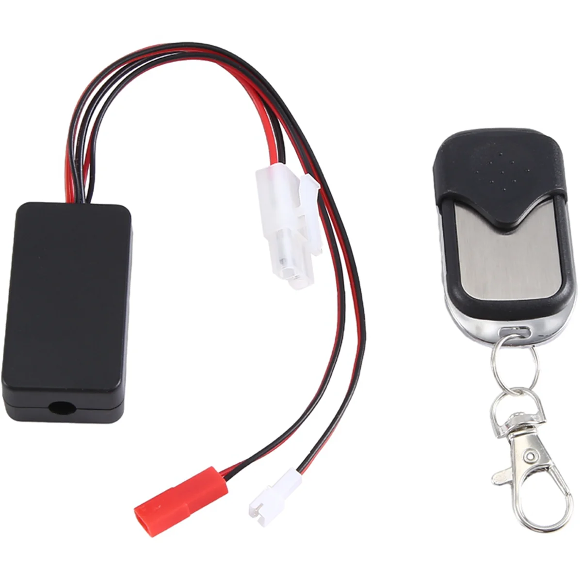 Controlador de guincho simulado automático portátil receptor de controle remoto sem fio para carro rastreador axial scx10 1/10 rc