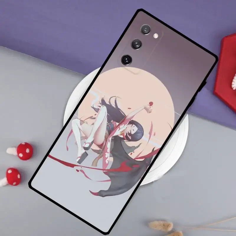 O-Onmyoji Game Phone Case for SamsungS23 S22 S21 S20 Ultra Pro S10 S30Plus 20 Ultra Black Cover