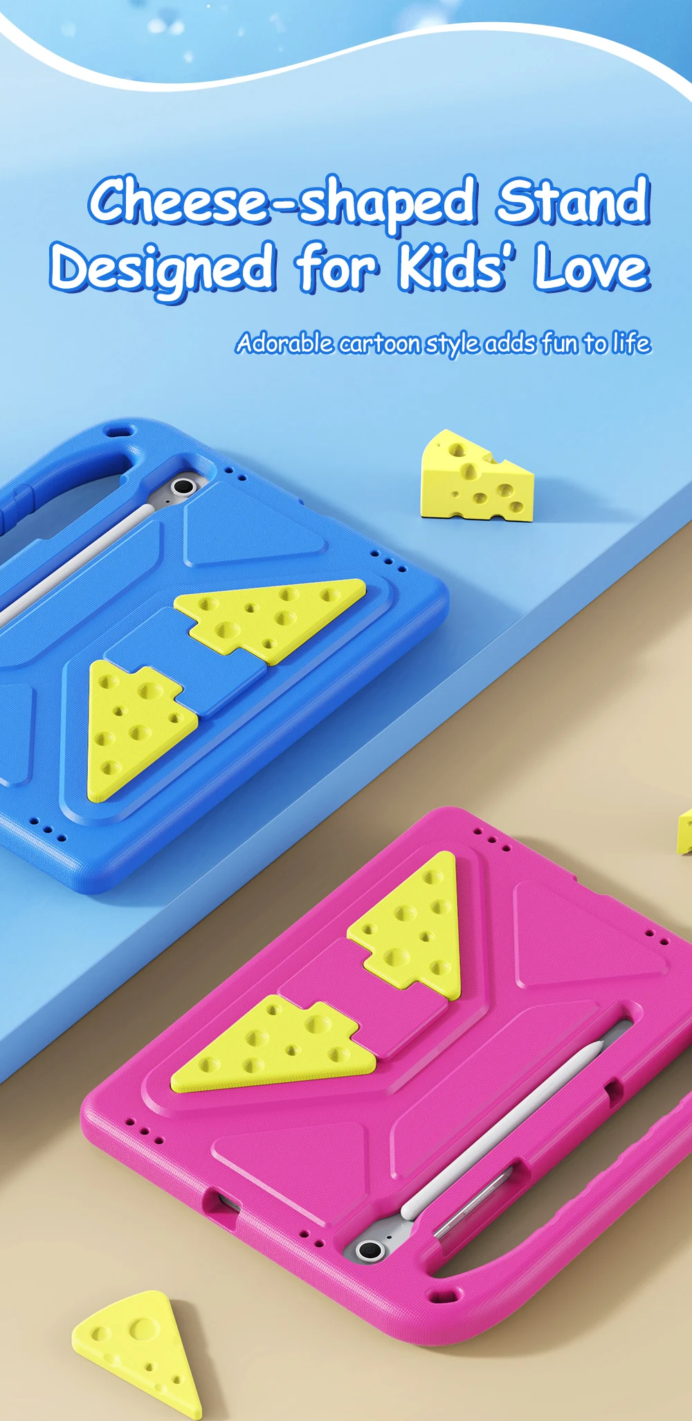 DUXDUCIS stoßfeste EVA-Hülle für Kinder für Samsung Galaxy Tab S11/S10 Lite/S9 FE/S8 11 Zoll Tab A9 8.7 A11 Plus Anti-Drop-Ständer-Abdeckung – Detail 11
