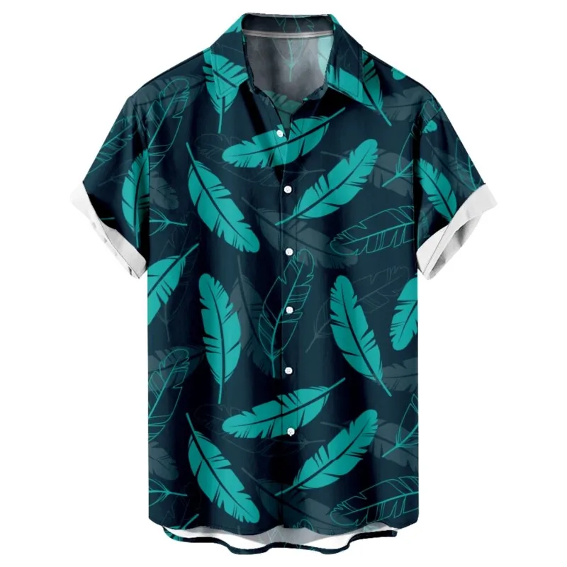 

Hawaiian Shirt Button Shirt Wings Pattern For Men/Women Unisex Shirts Summer Short Sleeve Shirt Hiphop Streetwear