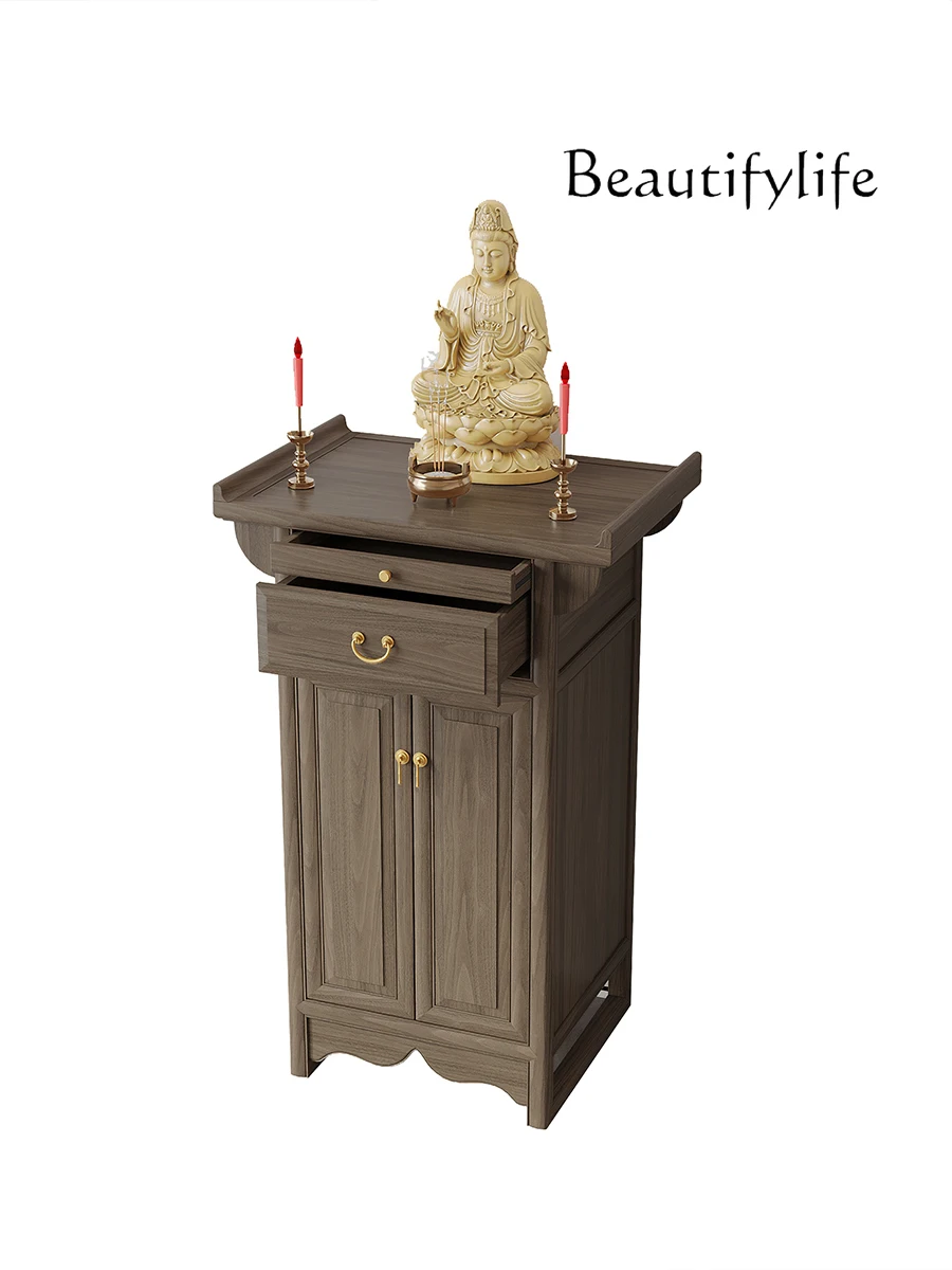 

Black walnut living room for table incense case New Chinese tribute table Buddhist hall incense table Shentai cabinet