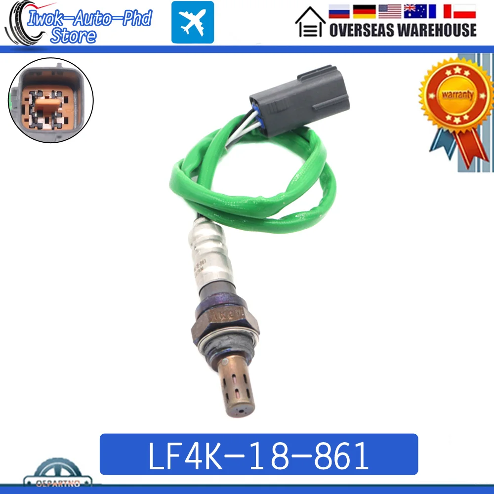

LF4K-18-861 Rear Probe Air Fuel Ratio Lambda O2 Oxygen Sensor For Mazda 5 6 M5 M6 MZR 1.8L 2.0L 2.3L 2005-2013 LF5G-18-861A