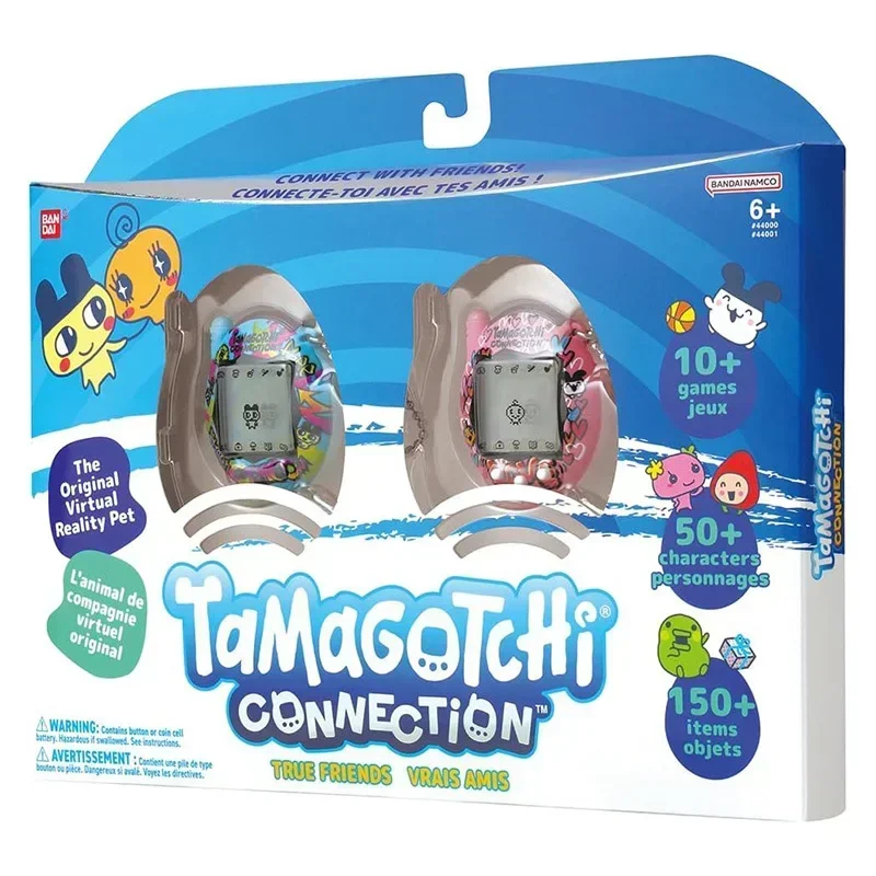 Original Bandai Tamagotchi Connection Virtual Reality Pet Children's Electronic Pet Machine Us Edition Handheld Game Console