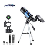 Telescopes for Kids 2 Eyepieces 150X Telescopes for Astronomy Beginners Adults with Smartphone Adapter Moon Filter