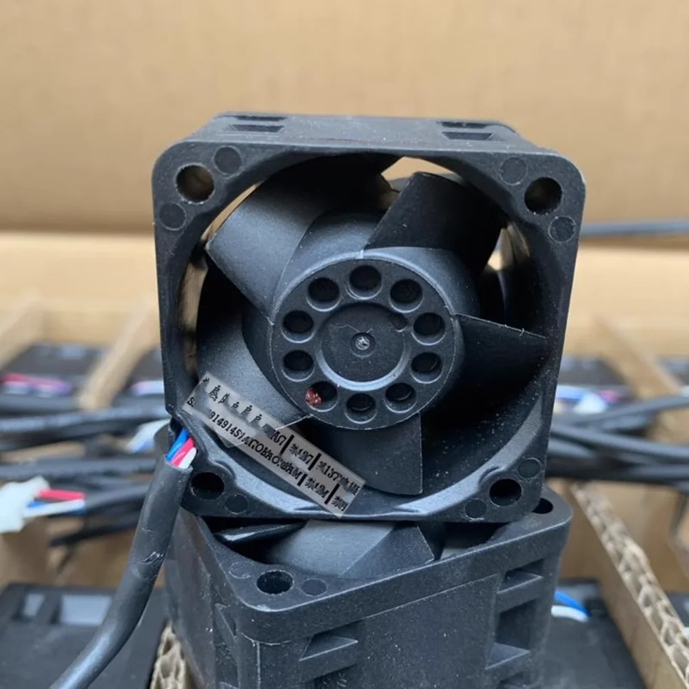 New Super High Speed 40mm 4cm Cooling Fan,for Delta FFB0412EN-00 40X40X28mm Dual Ball Bearing 12V 25000RPM 1U 2U Server Cooling