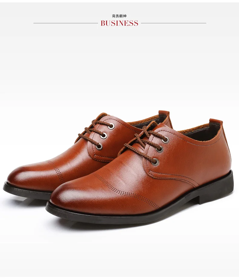 Formale Business-Oxford-Schuhe für Herren, klassische Leder-Kleiderschuhe für Hochzeit und Büro – Detail 13