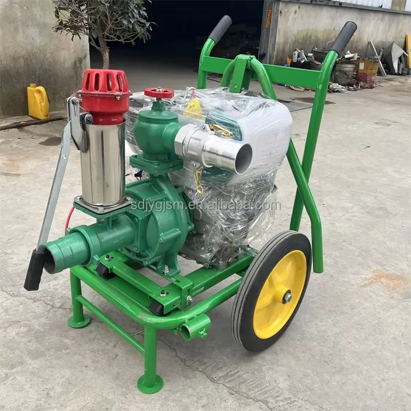 3 Inch Manual High Pressure Water Pump Portable Hand Operated Irrigation Tool for Garden Farming Agricultural Use Durable 3