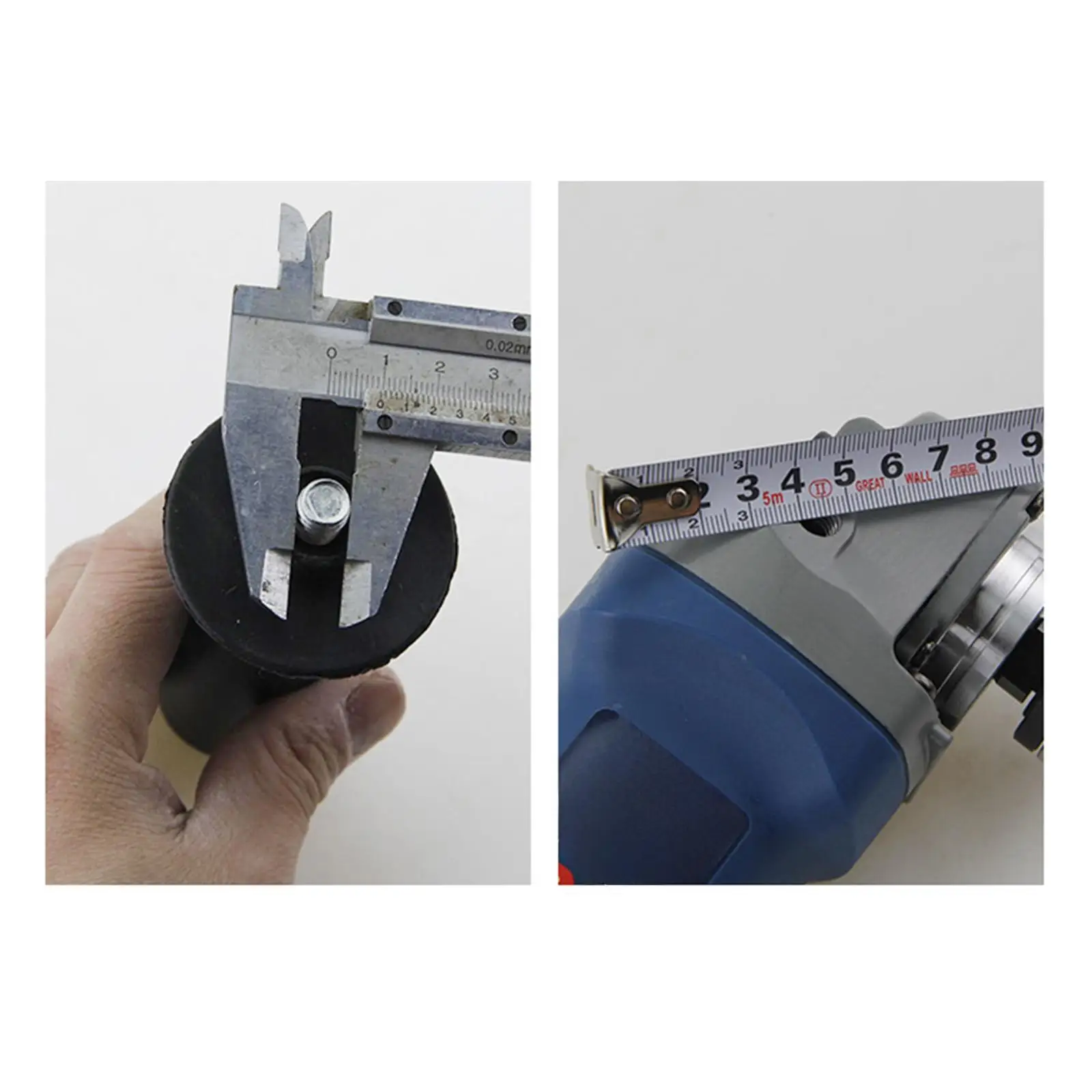 Plastic Angle Grinding Handle M10 Threaded Side Grip Portable Anti Slip Ergonomic for DIY and Repair