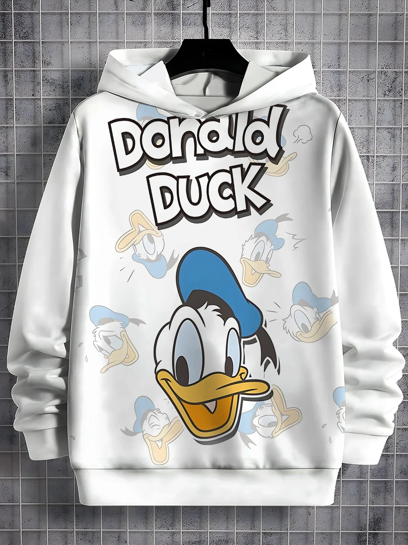 Sweat-shirt décontracté imprimé en 3D pour enfants, pull cool, vêtements unisexes, sweats à capuche pour garçons et filles, All Donald Duck Seasons