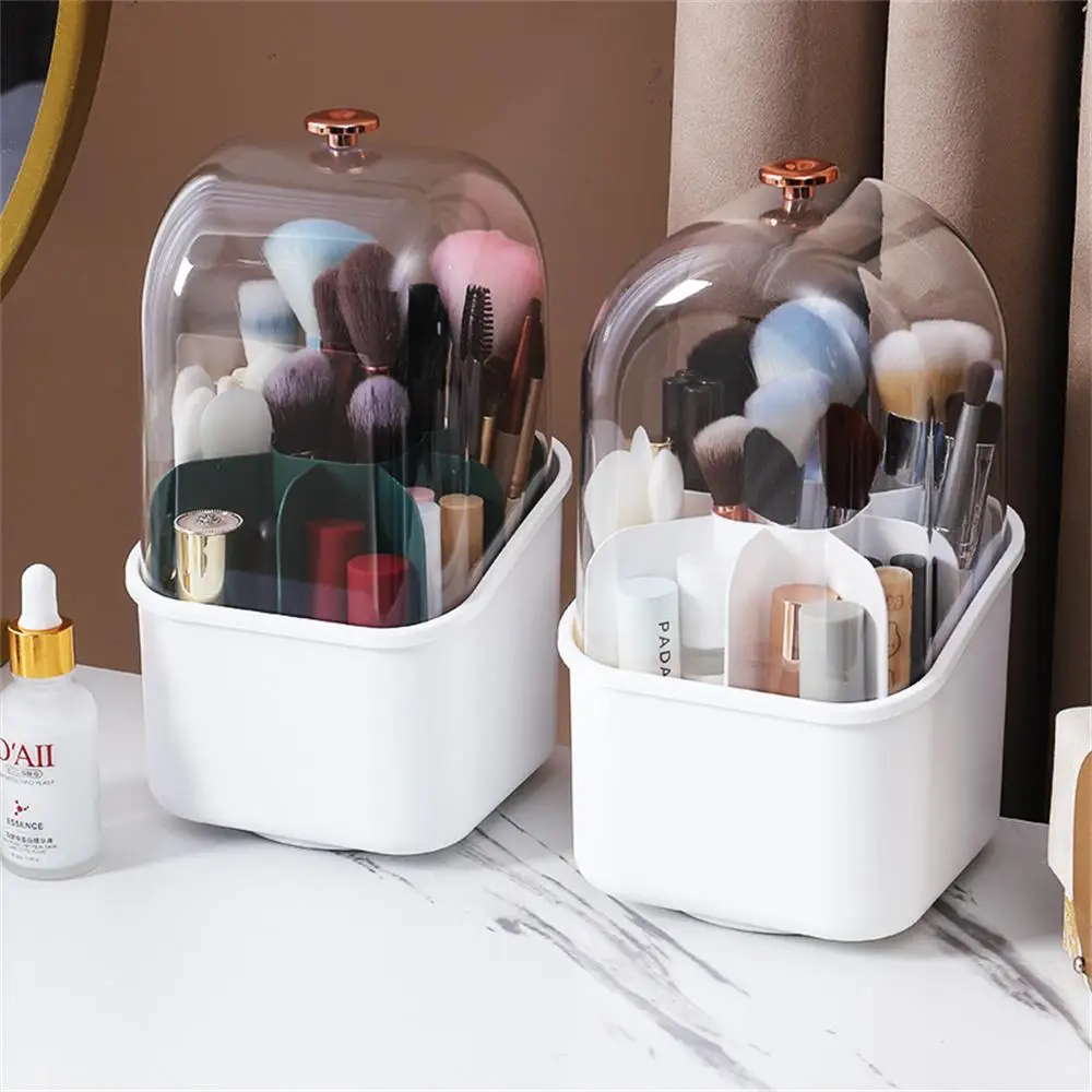 1/2/4PCS Makeup Brush Storage Box Storage Case High Color Value Waterproof And Dustproof With Cover Cosmetics Storage Box