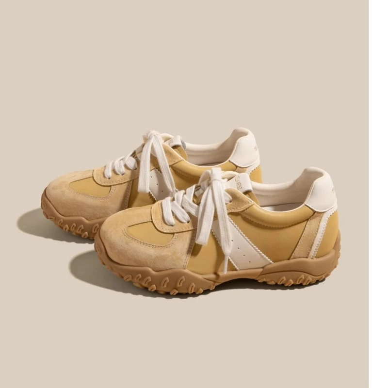 

Casual Shoes for Women Loafers White Sneakers Round Toe Platform Shoes Women Lace Up Flats Tenis Fashion Feminino Zapatos Mujer