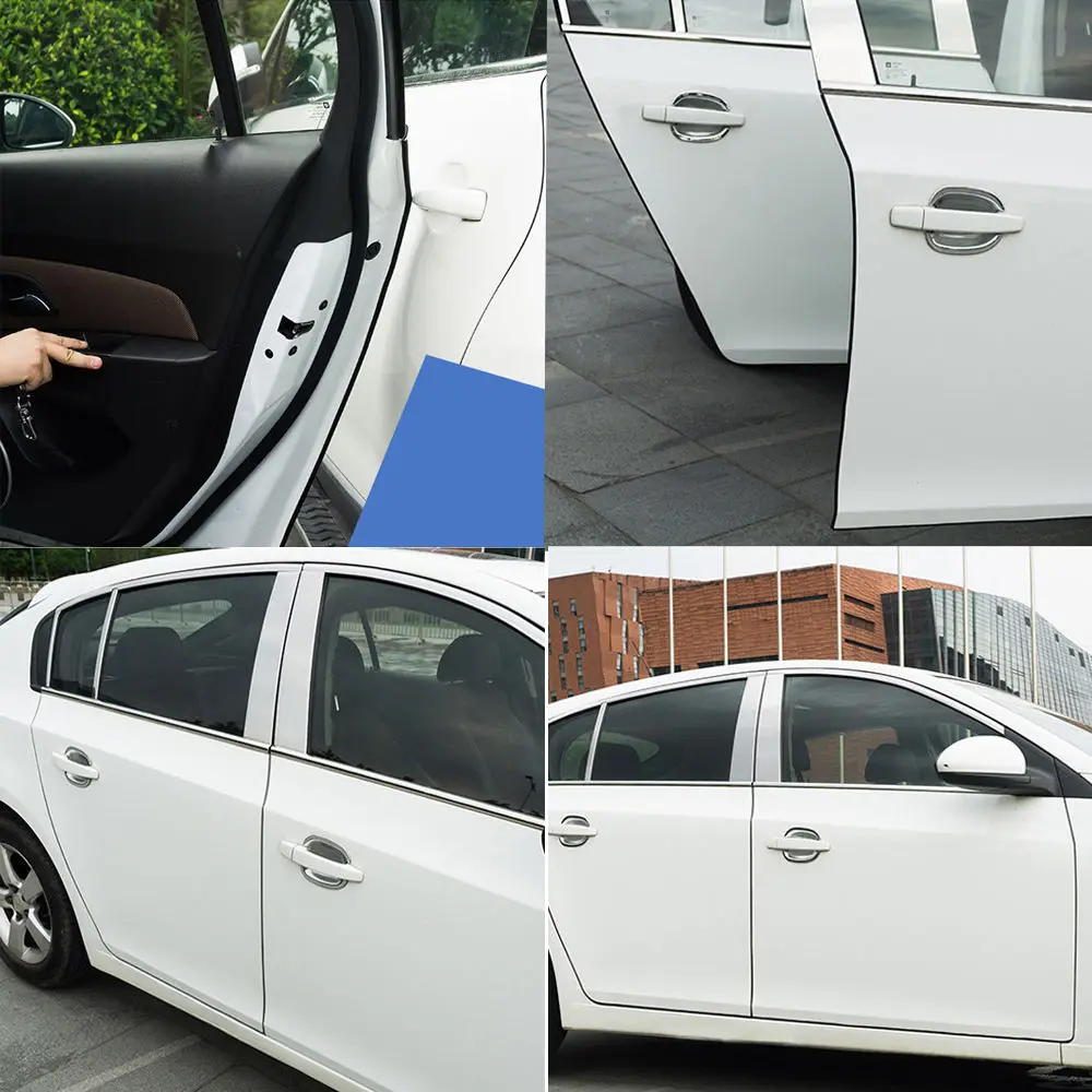 

10M Door Guards for Most Invisible Durable and Cleanly Removable Design Easy Installation (Transparent)