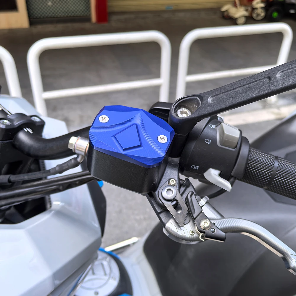 Cubierta superior de bomba de freno de modificación para Zontes 368G 368E 368K 368D 368M 501G tapa de copa de aceite de aleación de aluminio cubierta decorativa fluido