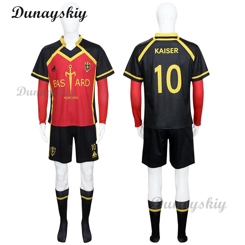 Аниме Blue Itoshi Sae & Shidou Ryuusei Cosplay Lock - спортивные футбольные майки, рубашка Oliver Aiku и короткие костюмы |   Футбольный костюм