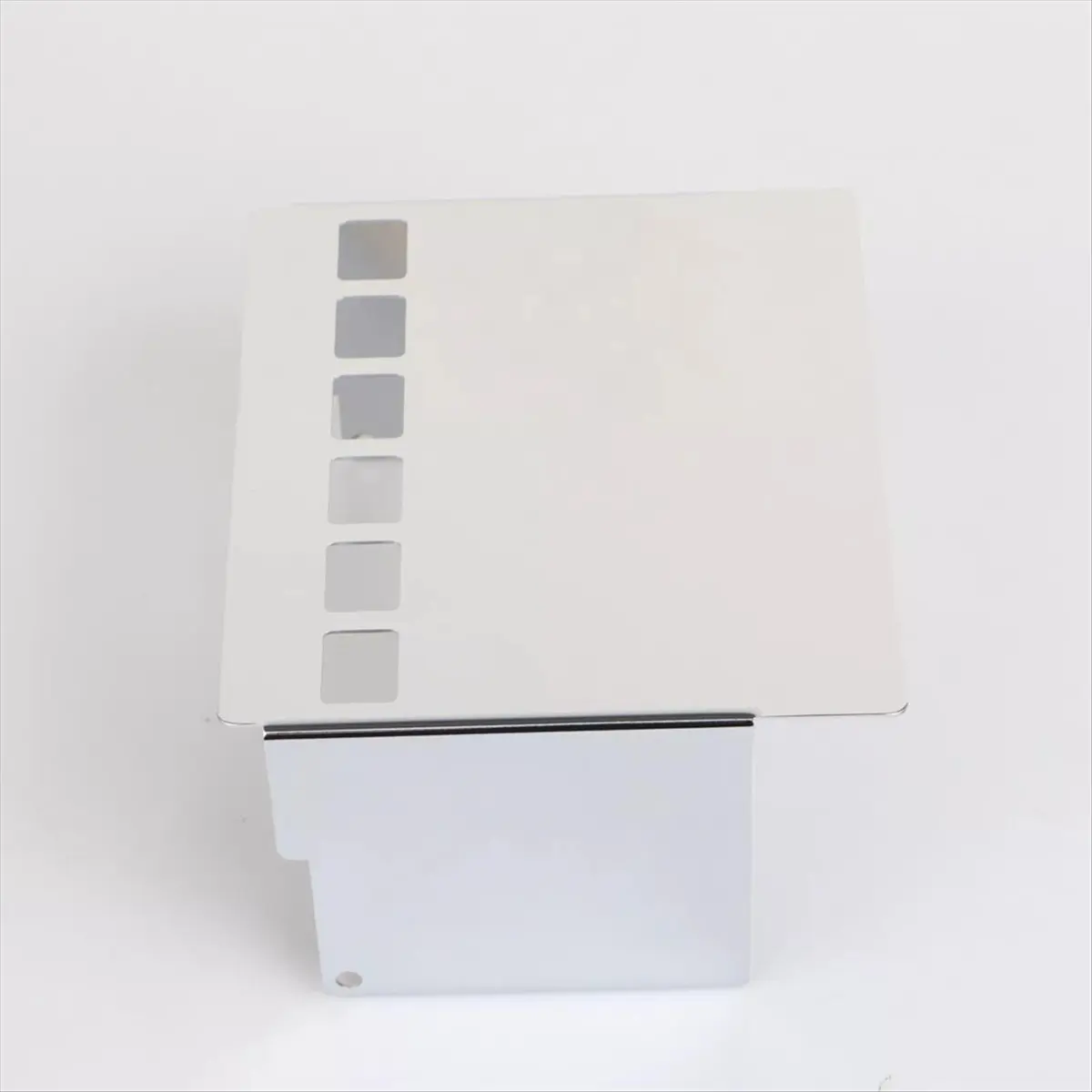 Super Sale Chrome Square Battery Box Cover for Harley Dyna Low Glide FXS Super Glide FXR FX