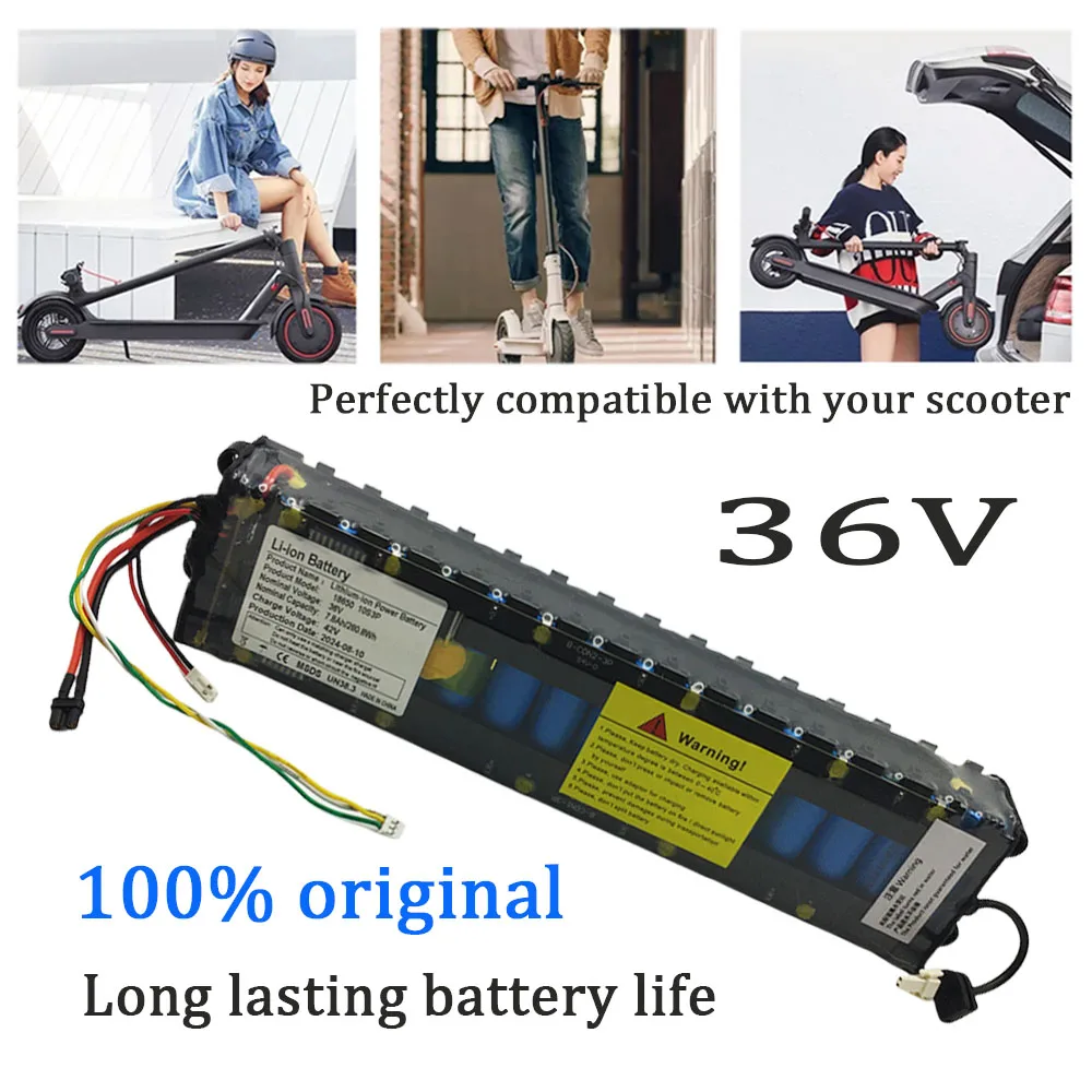 

Equipped with Bluetooth communication 7800mAH 36V 10S3P 18650 For Xiaomi M365/Pro/1S Scooter Li-ion Battery Pack