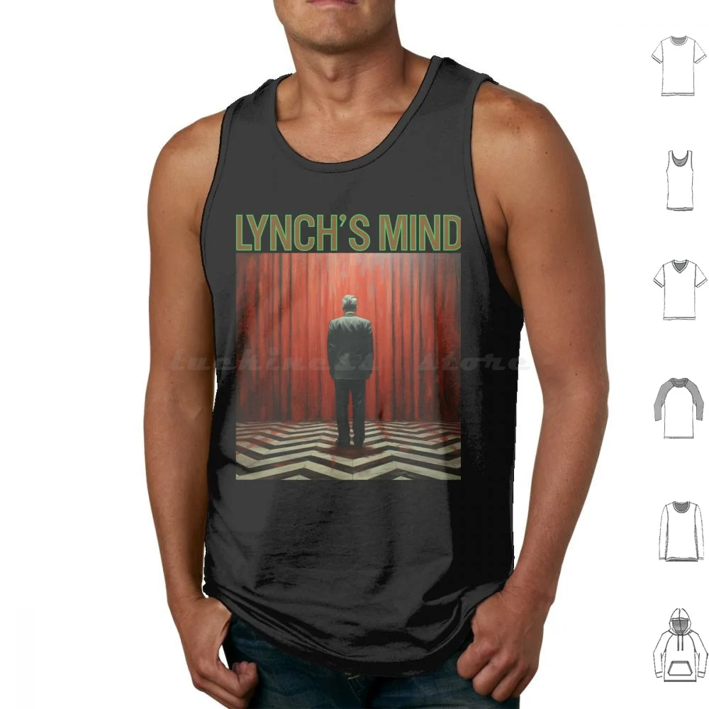 Lynch's Mind Tank Tops Print Cotton David Lynch Lynch Cinema Tv Series Tv Series Cult Underground Alternative Horror Dream