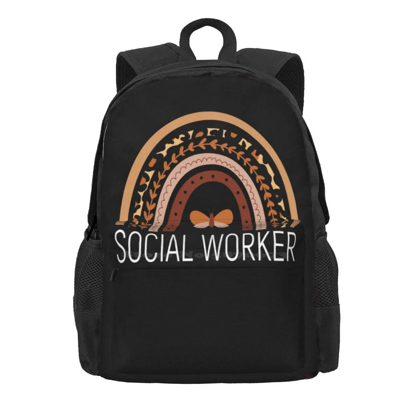 Social Worker T-Shirt Hot Sale Schoolbag Backpack Fashion Bags Best Social Worker Social Worker Birthday Social Worker Design