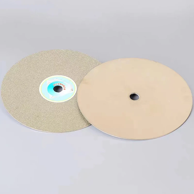 6" 150mm 12,7mm Loch Schleif- und Polierscheibe für Lapidararbeiten 500 1200 3000 # Diamantbeschichtetes Flachschleifwerkzeug – Detail 8