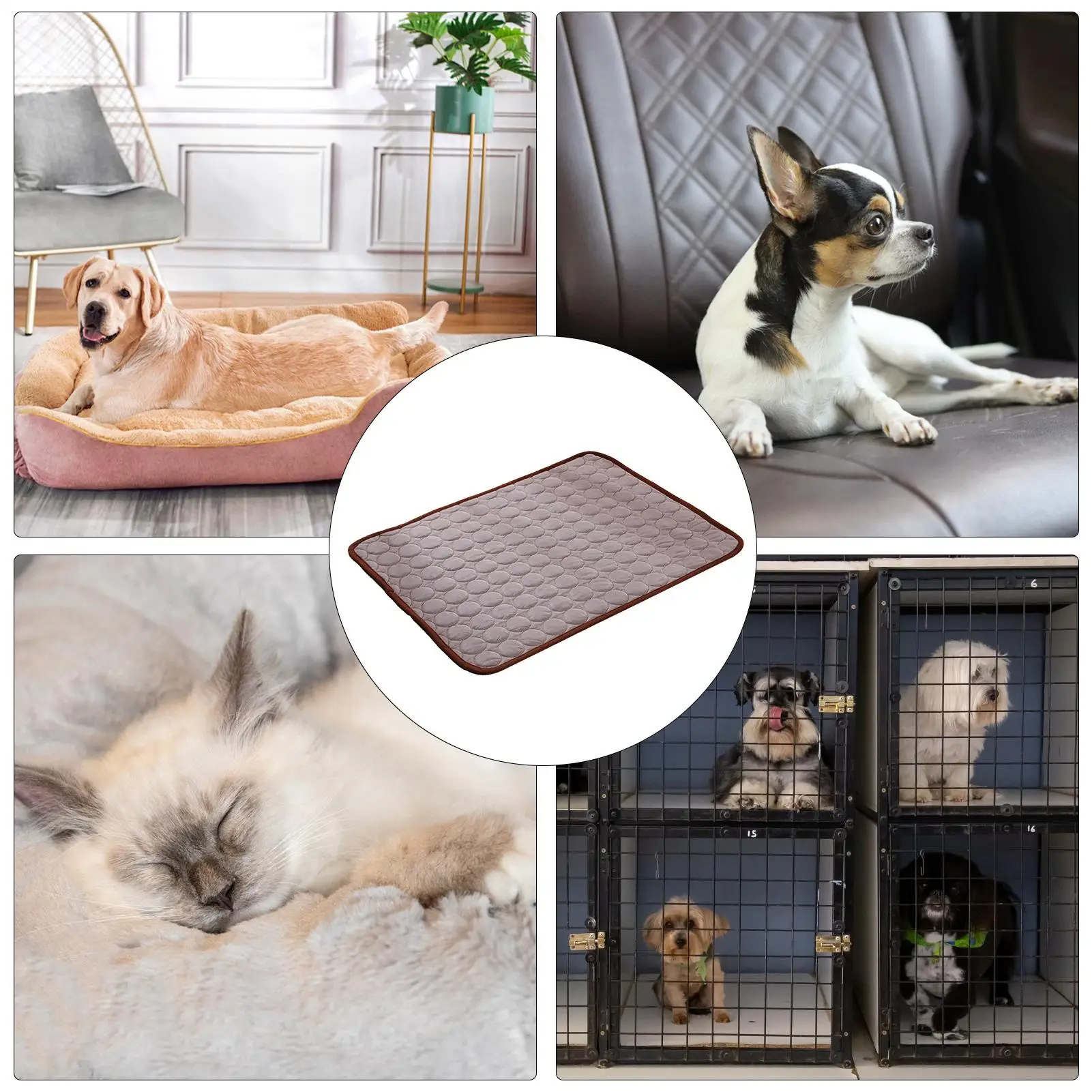 

Pet Cooling Mat Summer Pet Cold Bed Dog and cat cooling pad Wear bite resistant Cooling Blanket Natural cooling Pet Products