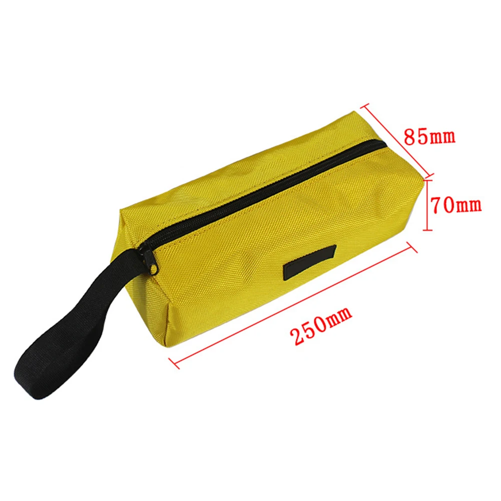 Hand Tool Storage Pouch with For Zip Closure Crafted from Waterproof Oxford Cloth for Small Tools and Accessories