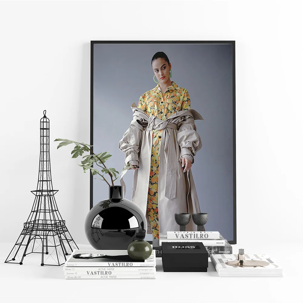 Camila Carraro Mendes Star Photo Print Art Poster Actress Singer Canvas Painting Modern Living Room Wall Picture Decor Fans Gift