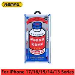 Ochraniacz ekranu ze szkła hartowanego Remax HD do iPhone'a 16 16Pro 16Pro Max do iPhone'a 15 15Pro Max serii 14/13