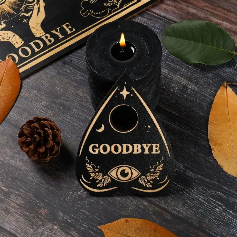 12 Inch Ouija Board Wooden Divination Pendulum Board Engraved Magic Board Witch Sun Pendulum Board Kit Wiccan Altar Supplies