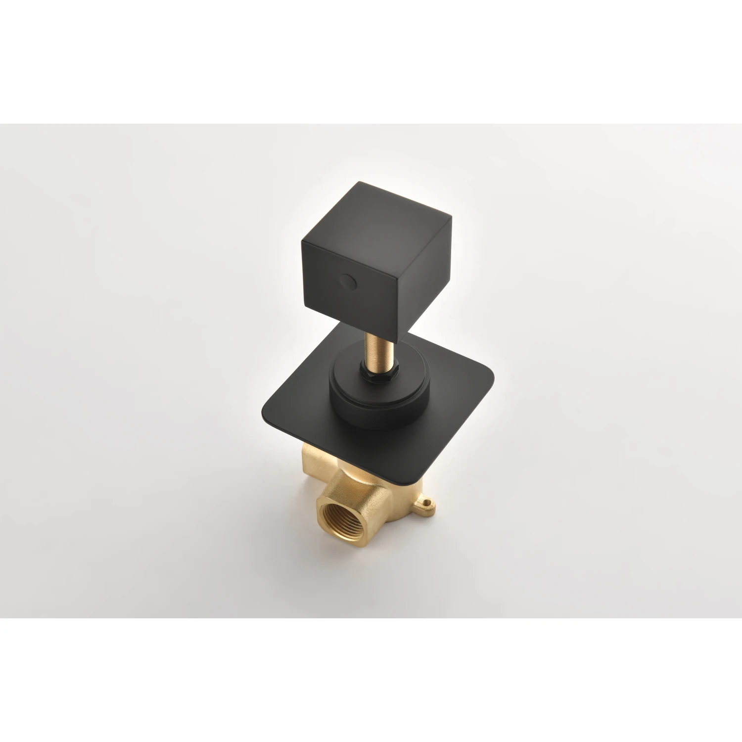 3/4" Cast Metal Volume Control Valve -2Piece Extra High Flow Master Shower Volume Control Adjustable brass handle valve body,