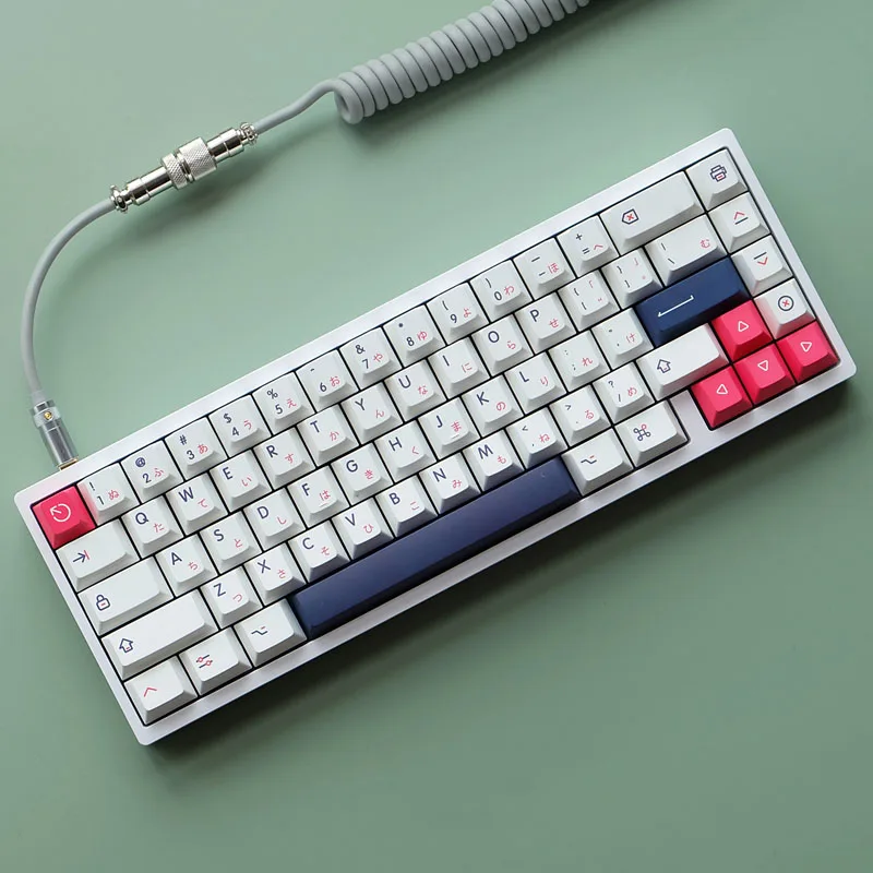 PBT Keycap Set para teclado mecânico, versão múltipla, XDA, perfil cereja