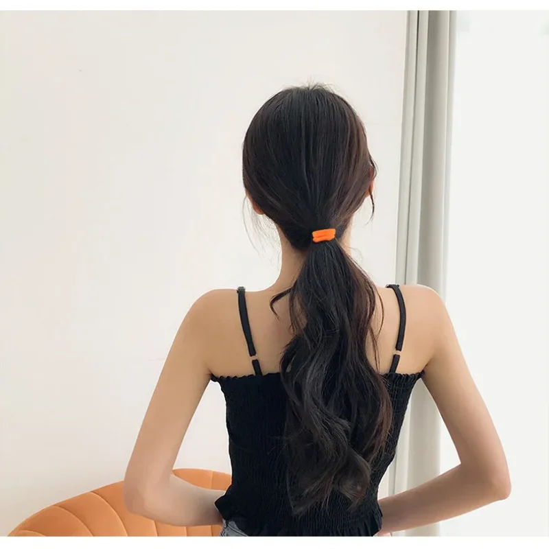 

50PCS Four seasons Elastic Hair Bands Girls 4CM Sweets Scrunchie Rubber Band Hair Ties Clips Headband Hair Accessories