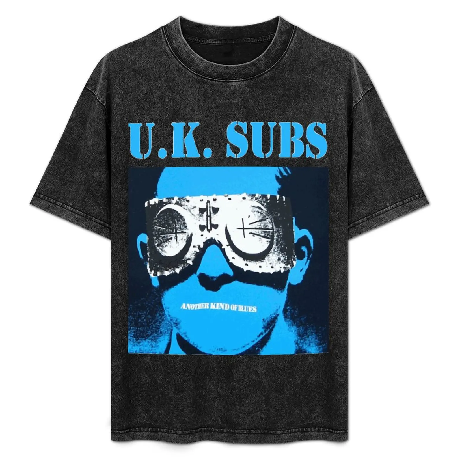 

U.K. Subs - Another kind of blues Classic T-Shirt All Match Print Short Sleeve Top