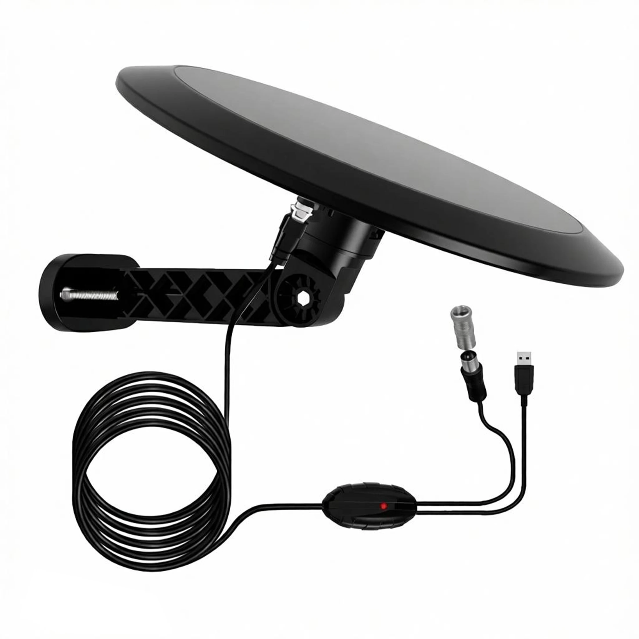 

Omni Directional Digital TV Antenna for Smart TV Outdoor Long Range 160+Miles,Best Clear HD 4K TV Antenna for Attic RV,Amplifier