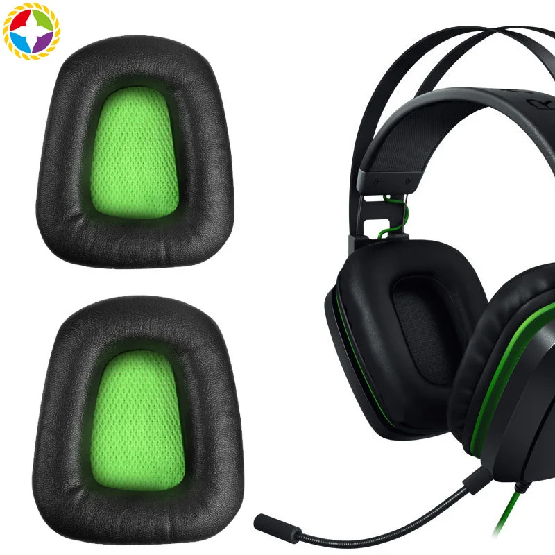 

Replacement Earpads Ear Pad For Razer Electra V1 V2 Headset Headphones Leather Sleeve Earphone Earmuff