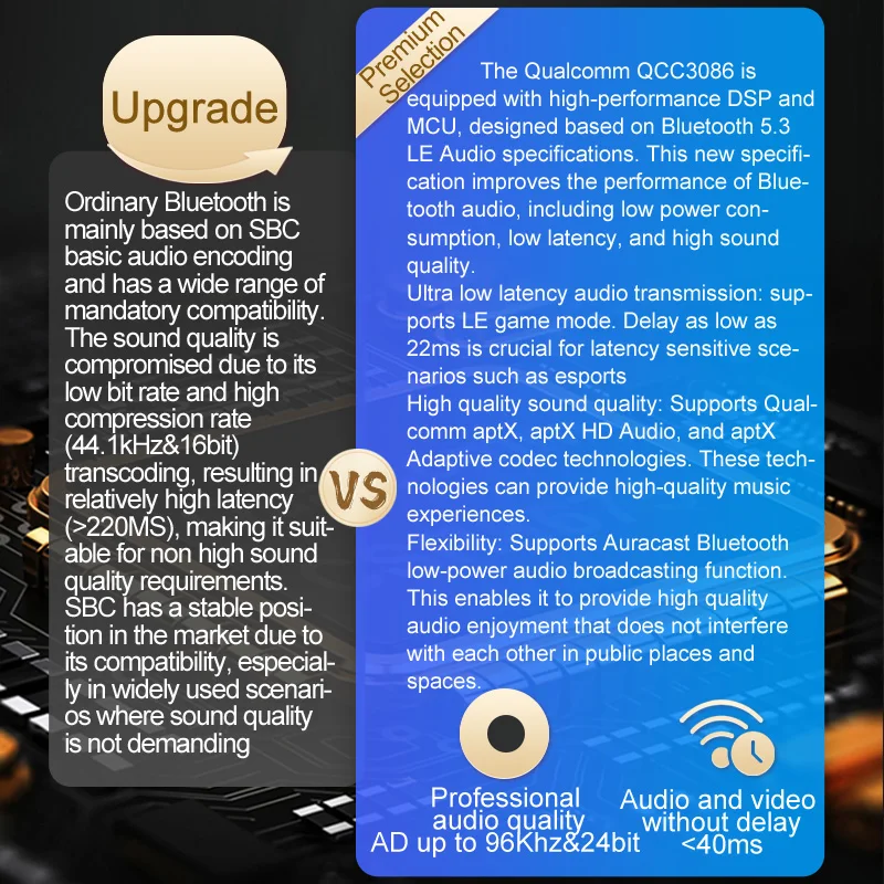 MR278 Bluetooth 5.3 аудиопередатчик 80 м мультипротокольный aptX адаптивная трансляция LC3 несколько входов USB Toslink коаксиальный AUX