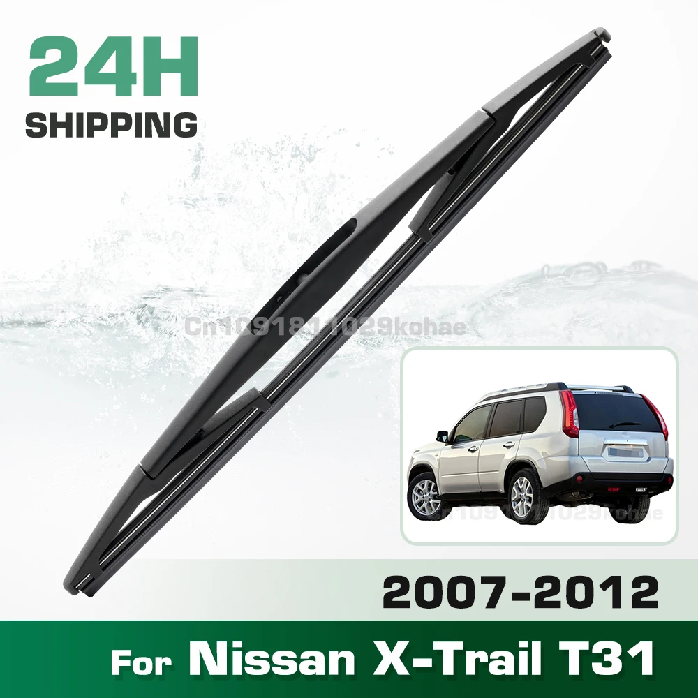 

GREATROAD Wiper 14" Rear Wiper Blades Set For Nissan X-Trail T31 2007 - 2012 Windshield Windscreen Window Brushes