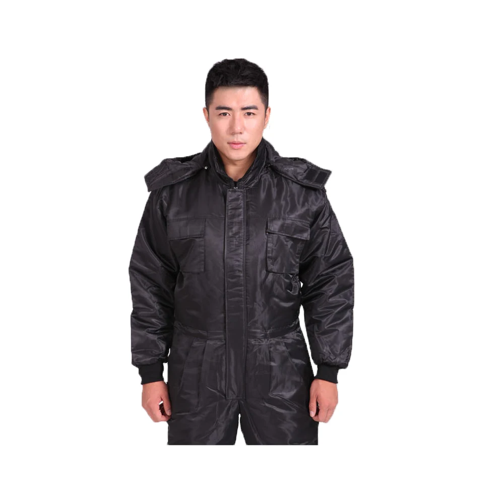 Imagem -04 - Macacão Preto Rainproof Overal Work Roupas de Trabalho Masculinas para Proteção de Segurança