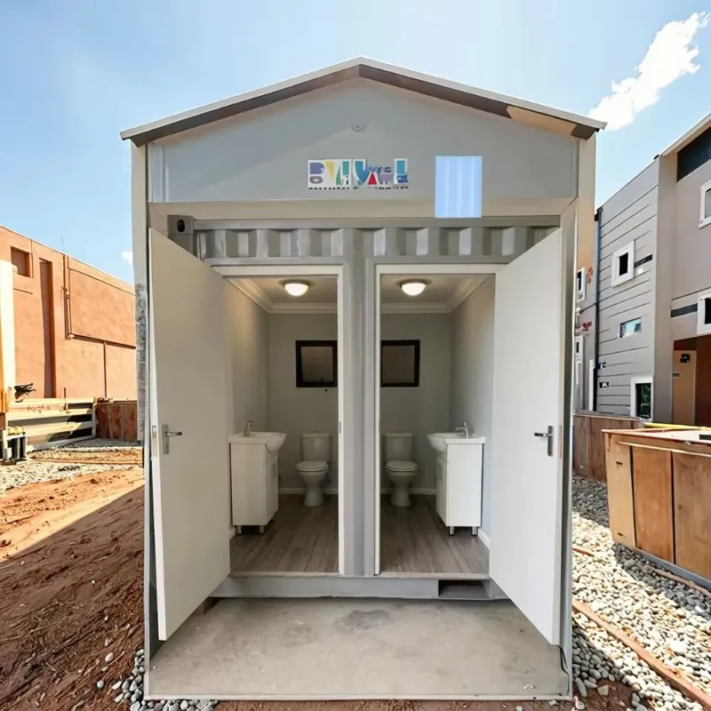 

Portable Container Mobile Toilet Design Modular Prefabricated Toilet Container