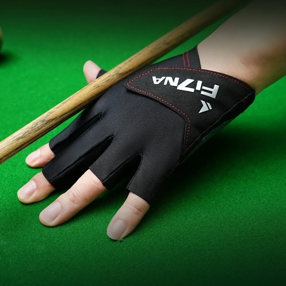 

Перчатка для бильярда на левую руку, 1 шт., противоскользящая, дышащая, для тренировок, эластичная, из ледяного шелка, для снукера