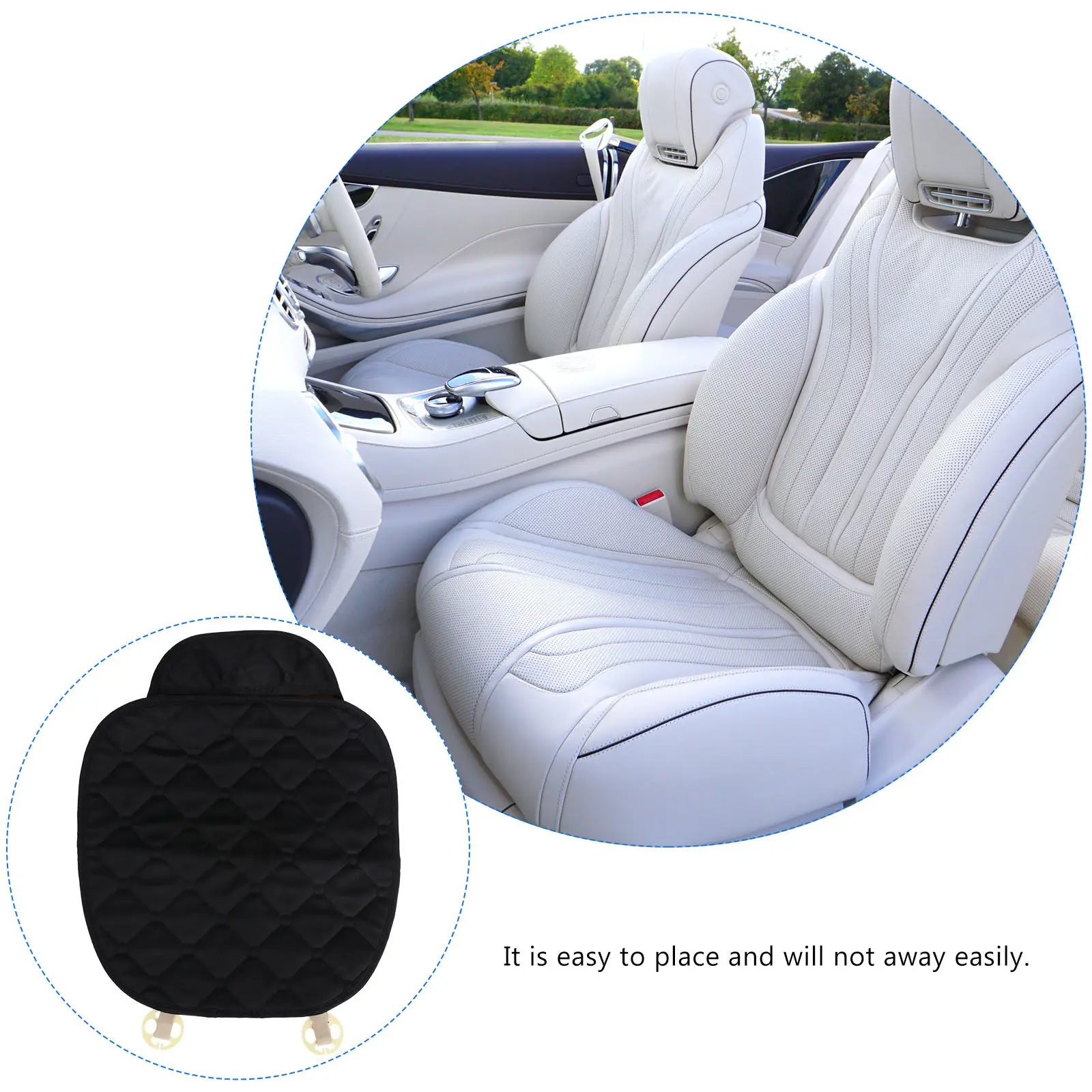 

Winter Soft Car Cushion Auto Seat Cushions Non-Slip Waterproof Auto Seat Warmer For Car Office Wheelchair Chair