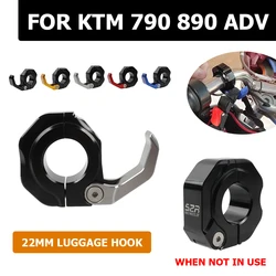 Motorcycle Helmet Bags Gadget Glove Hooks Luggage Bag Hook Holder Hanger For KTM 790 Adventure R S 890 ADV 790ADV 890ADV 2023