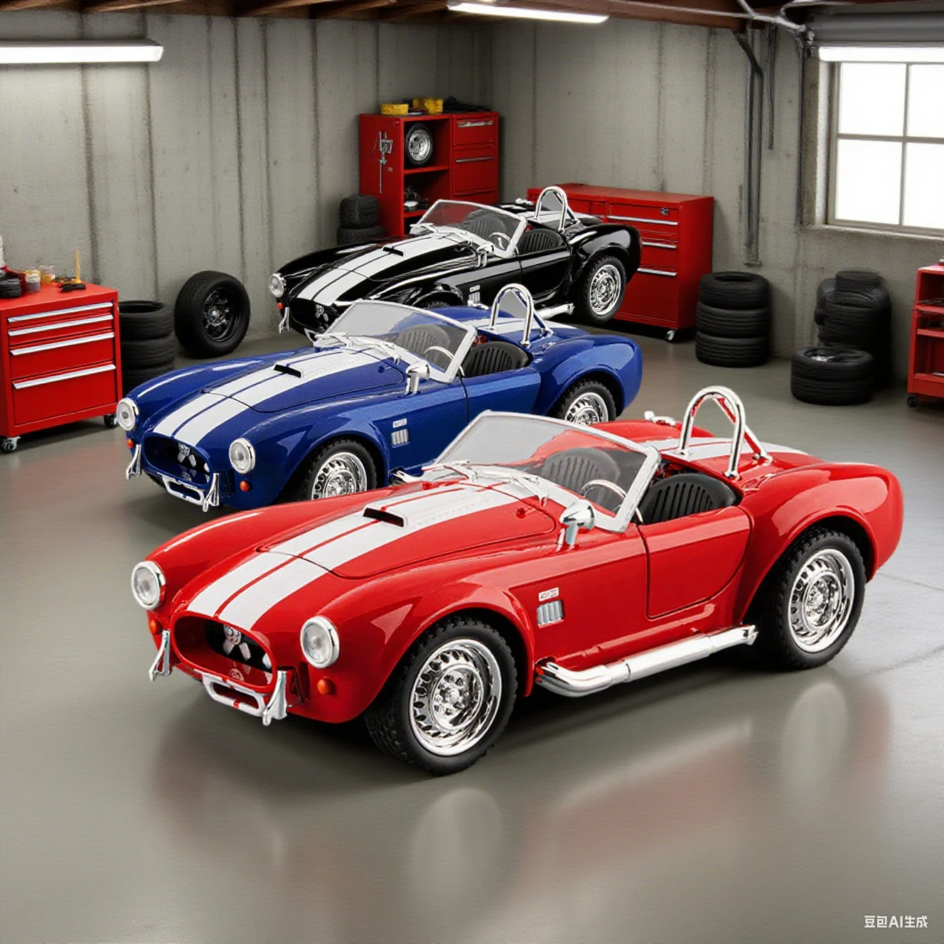 

1:22 Ford Cobra 427 S/C 1966 Классический автомобиль, модель автомобиля из сплава, литая под давлением металлическая модель игрушечного автомобиля, коллекция звуков и света, подарок для детей