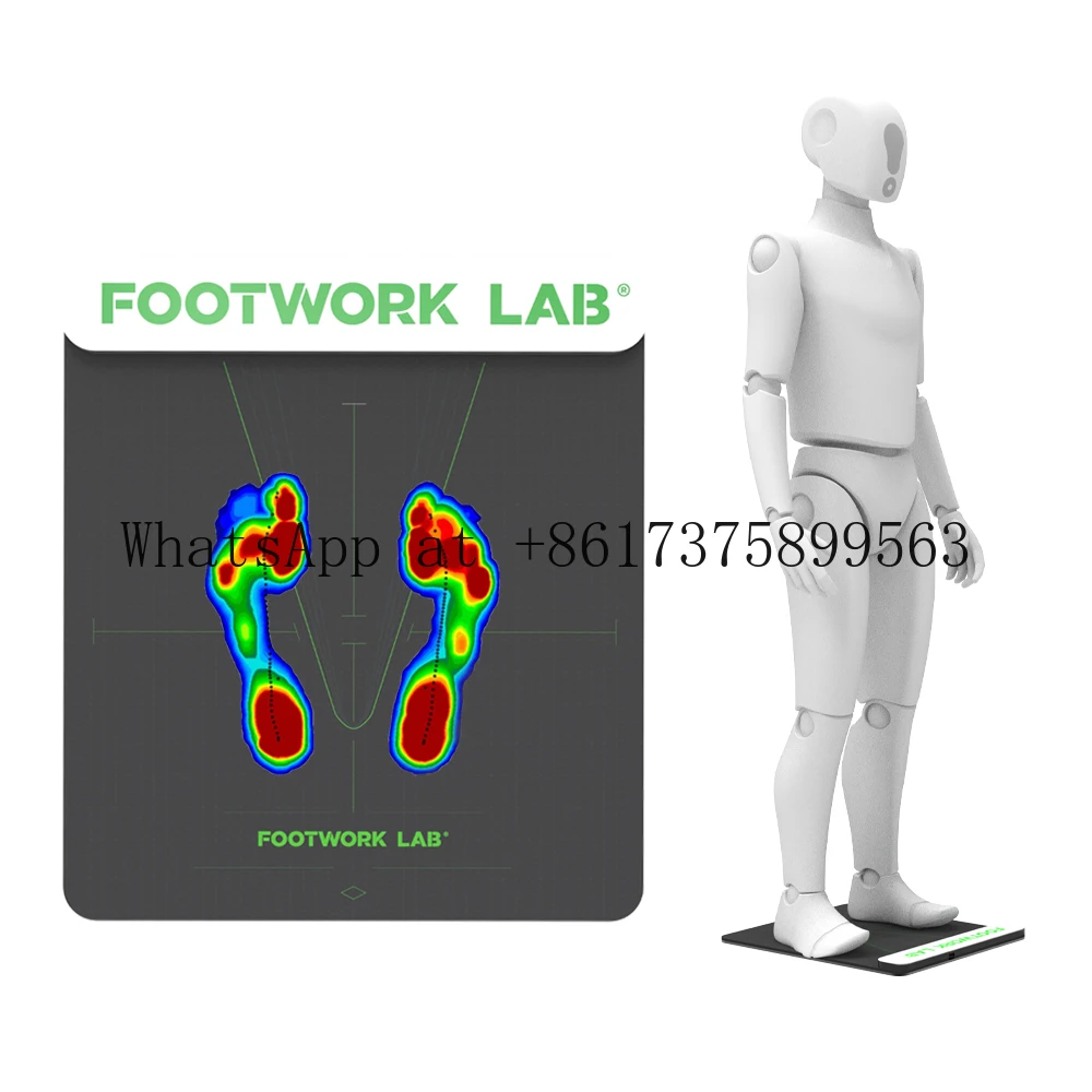 Portable Pediatric Gait Analysis Scanner 3D Foot Pressure Mapping Device for Kids Orthotic Insoles Making