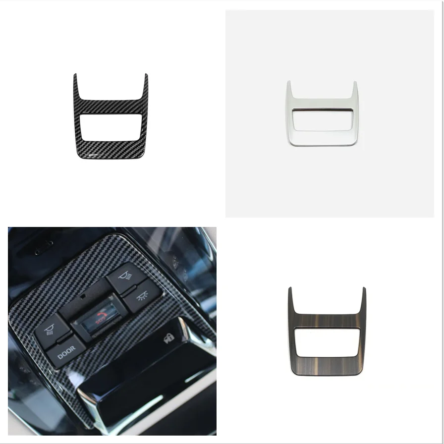 

For Toyota Venza Harrier 2021 2022 Accessories Roof Reading Lamps Lights Frame Decoration Cover Trim Interior Styling