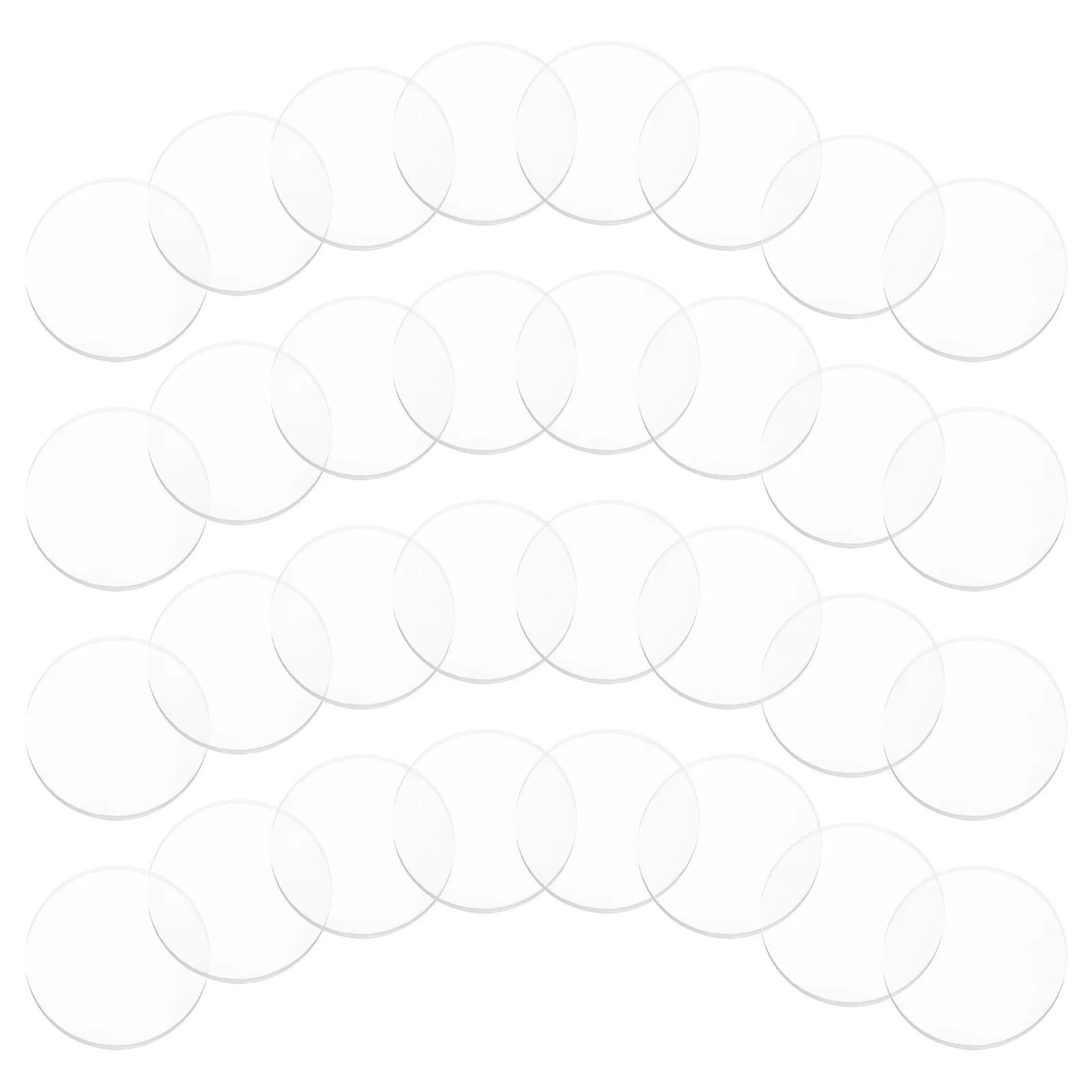 Furniture Pads Halloween Christmas Anti Slip Glass Table Top Pads Anti Slip Pad Anti Slip Pads Clear Table Bumpers 50Pcs