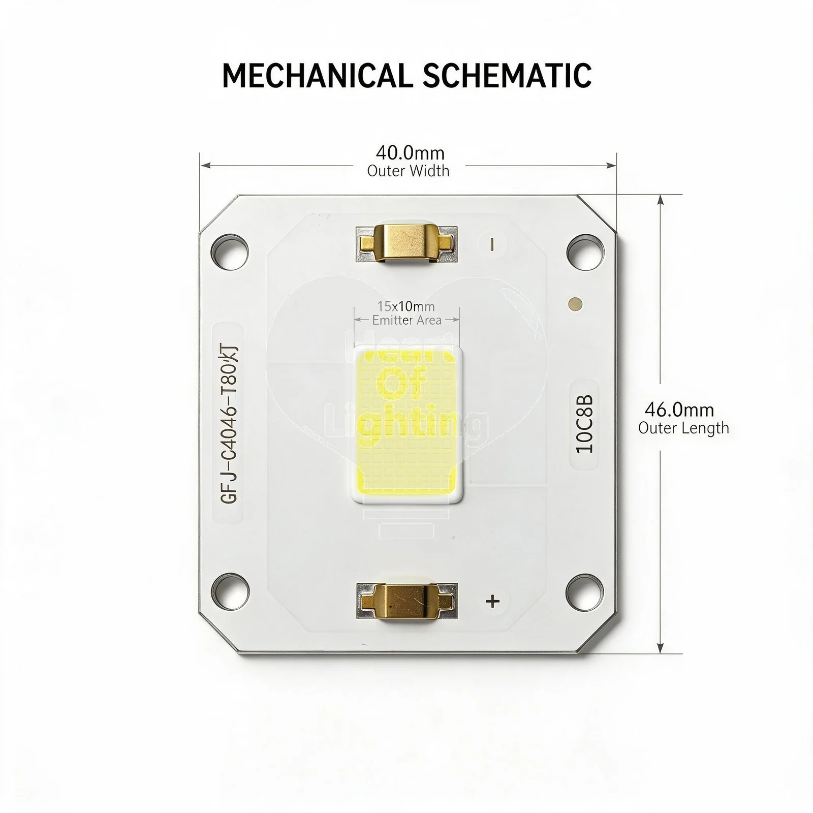 100W 4640 LED Cob DC28-32V 3000mA LED Light Stage Projector Spotlight Bulb LED Maintenance  and Replacement DIY