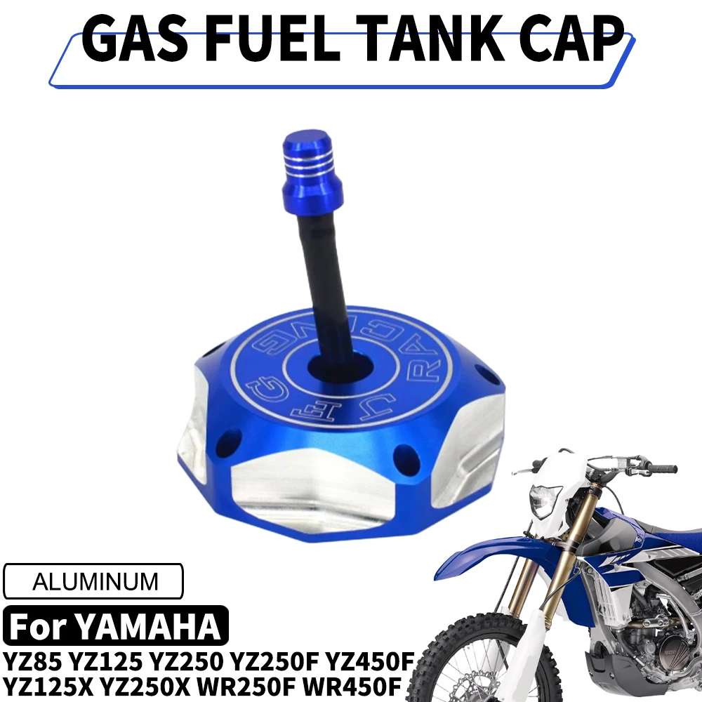 Motorrad CNC Gas Tankdeckel Für Yamaha YZ85 YZ125 YZ250 YZ250F YZ125X YZ450F YZ250X YZ400F YZ426F WR250F WR450F Dirt Bike
