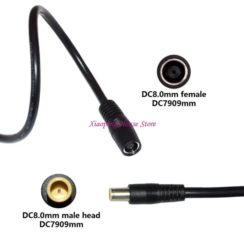 XT60 to DC8mm Connection Cable Copper 14AWG Power Cable for Solar Panel 77JC