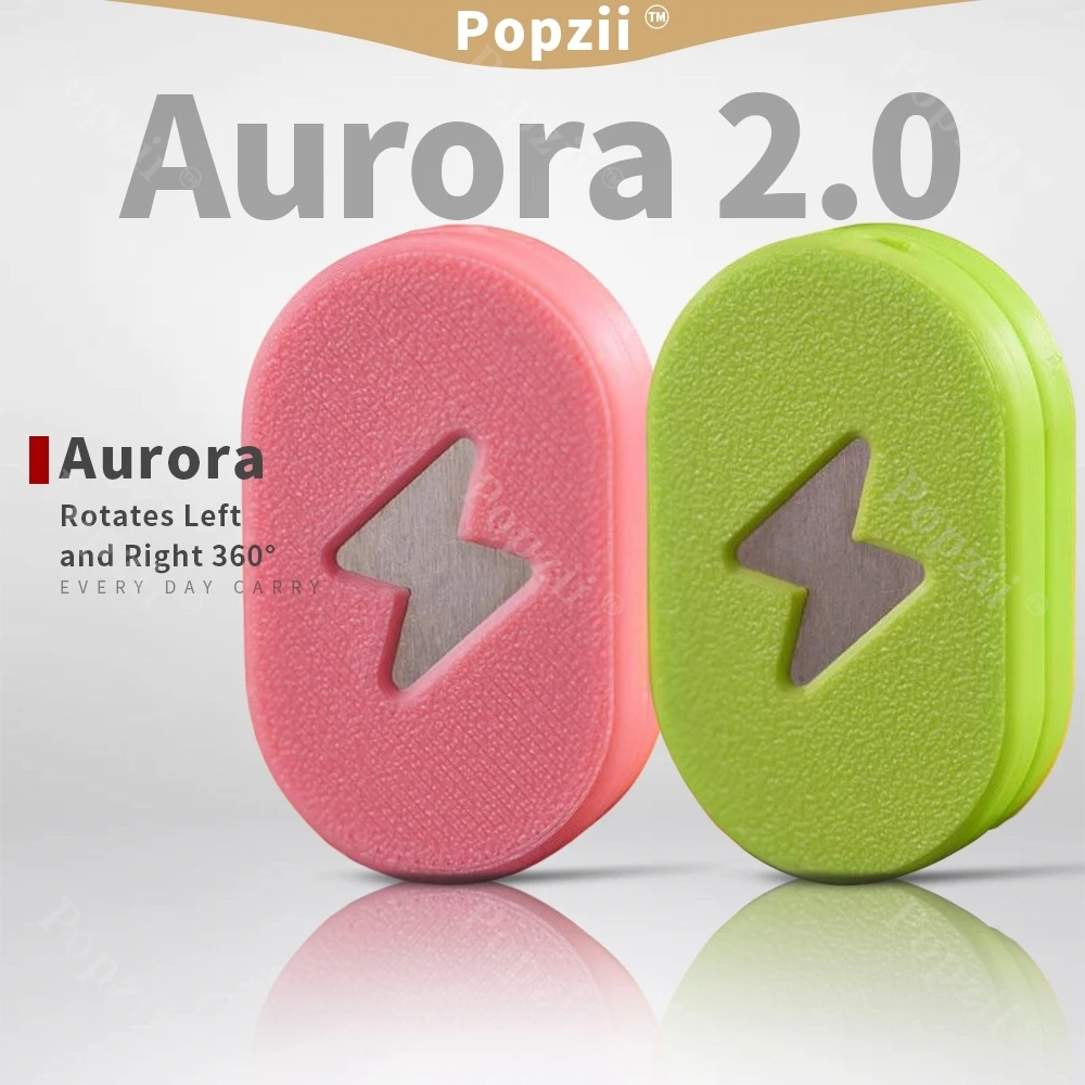 

Aurora 2.0 вращается левый и правый на 360° ° Светящаяся механическая игрушка-слайдер, игрушка-непоседа, гаджеты для снятия стресса, игрушки для беспокойства