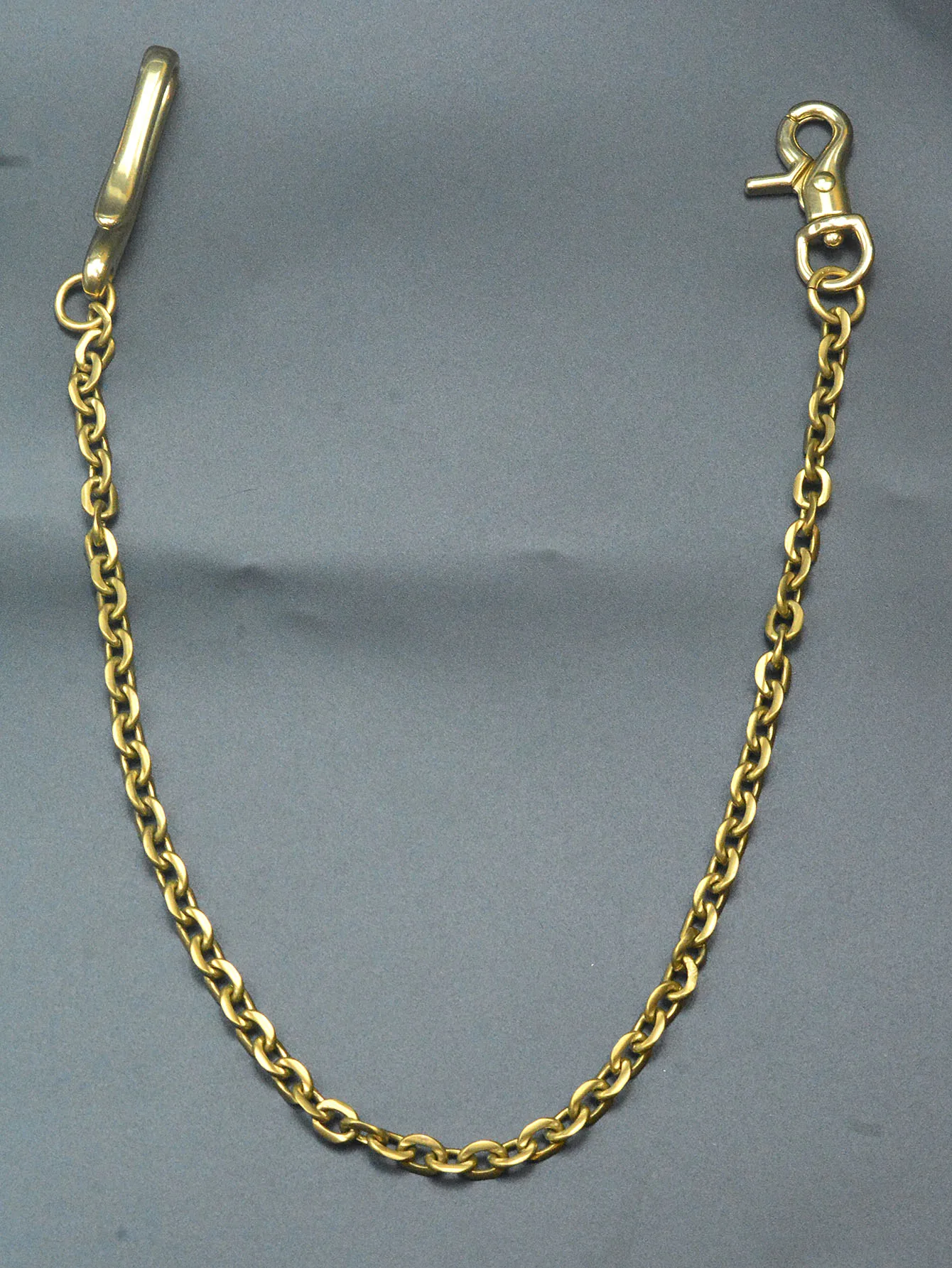 22 Zoll HIP POP Portemonnaie Jeanshose Biker Schlüsselanhänger Italienisch 8 mm Facettenanker Gliederkette U Angelhaken Haken Drehverschluss EDC Geschenk – Detail 6